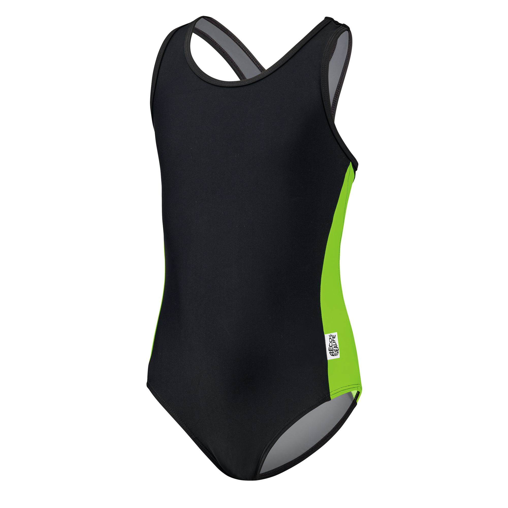 BECO SEALIFE Maxpower Badeanzug schwarz grün/schwarz 128