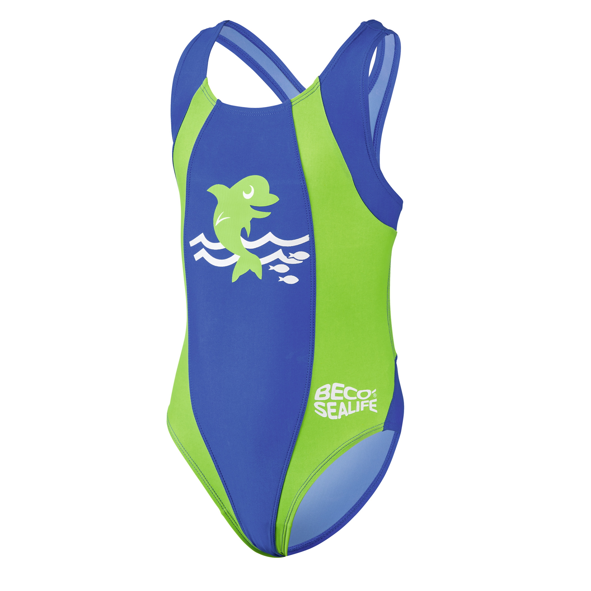 BECO SEALIFE Maxpower Badeanzug blau/grün 116