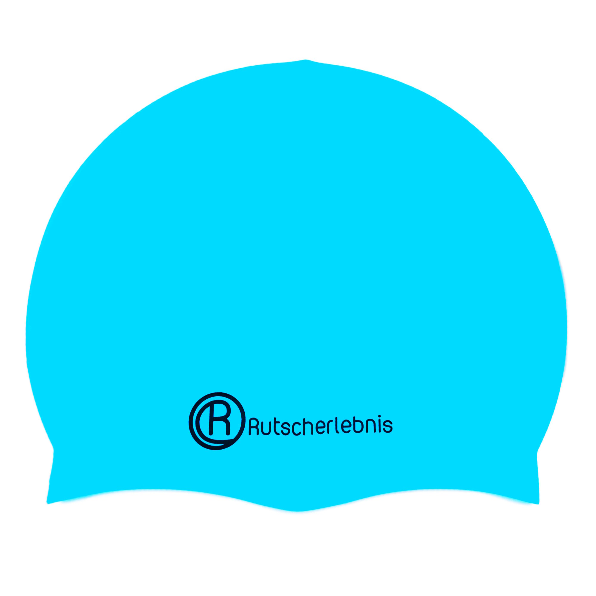 Rutscherlebnis Silicone Cap light blue/black