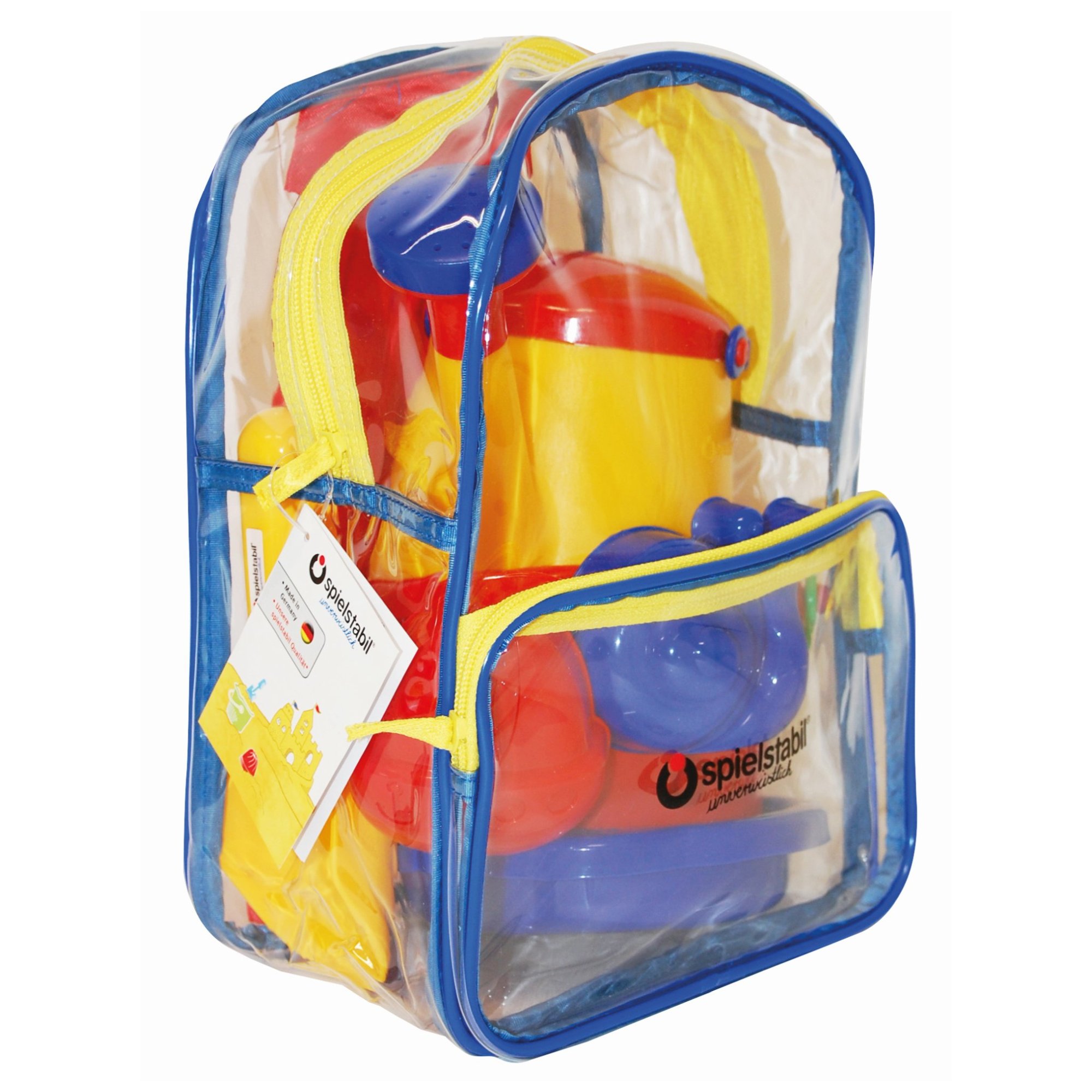 Spielstabil Sand-Set classic 6-teilig im Rucksack