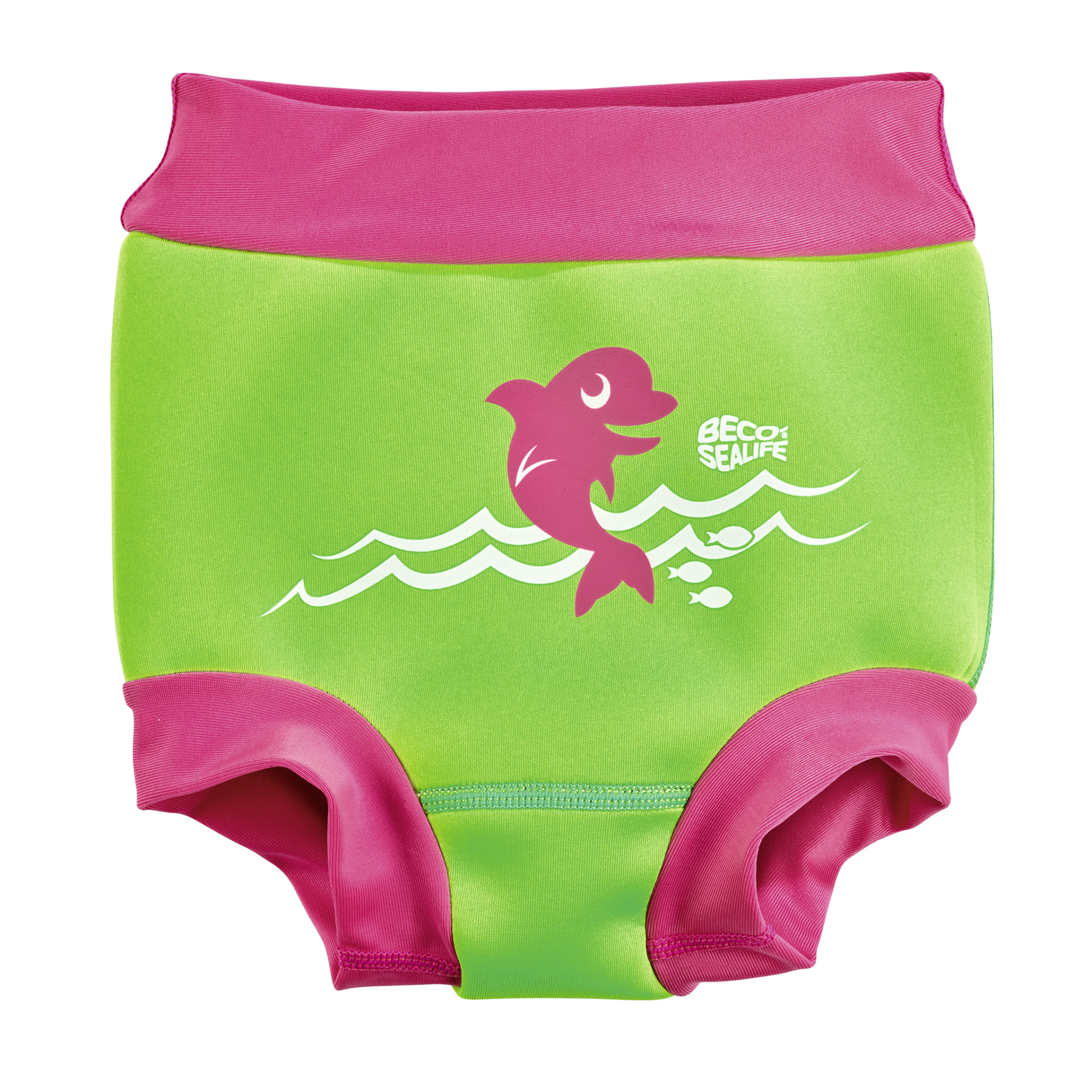 BECO SEALIFE Neopren Aqua Nappies pink/grün XL