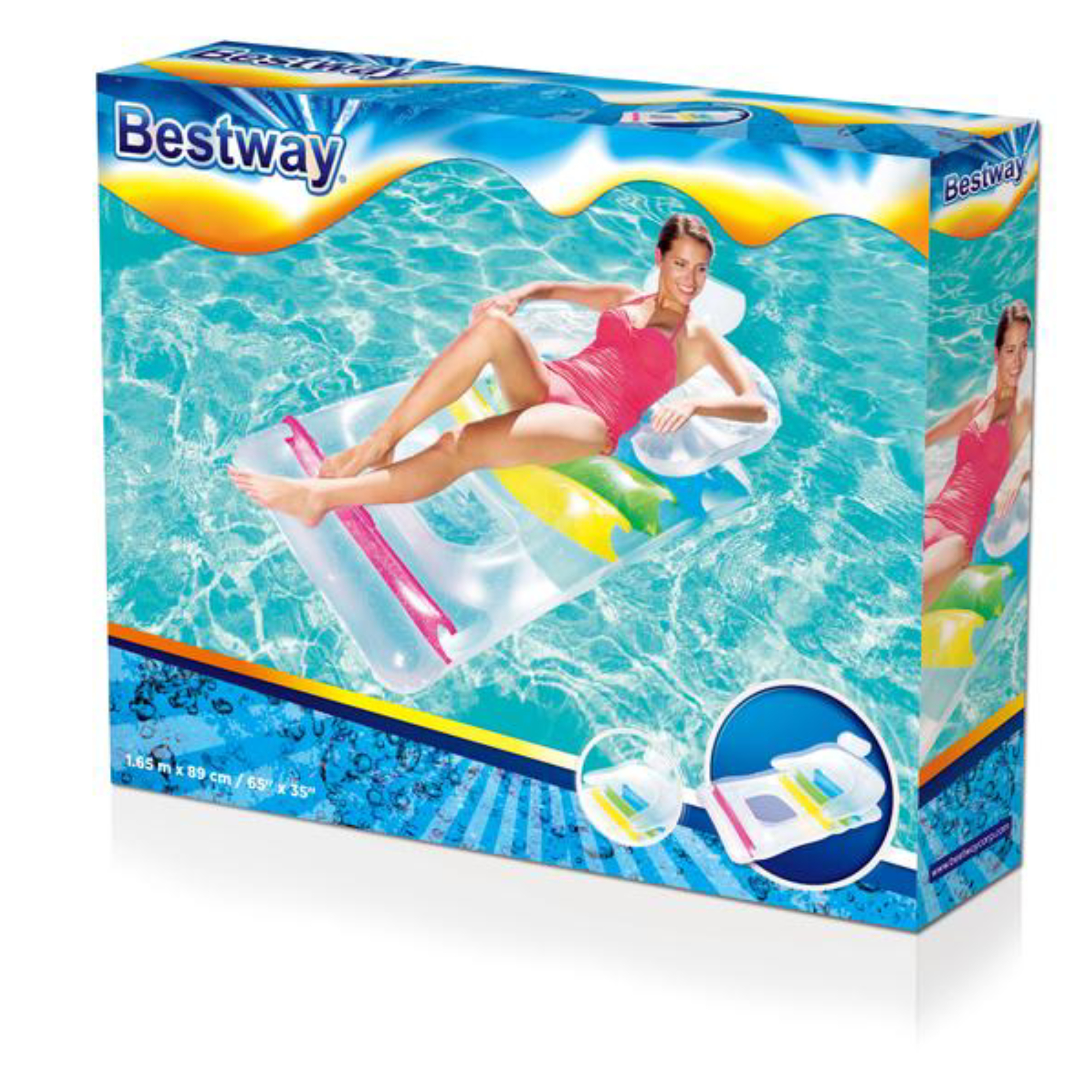 Bestway Luftmatratze Kool Lounge 165x89cm