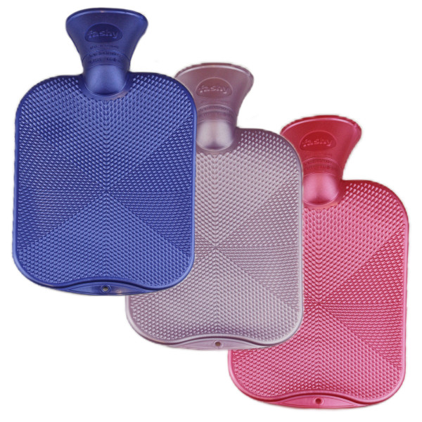 Fashy Wärmflasche mit Kristallstar-Dekor in Perlmutt-Farben